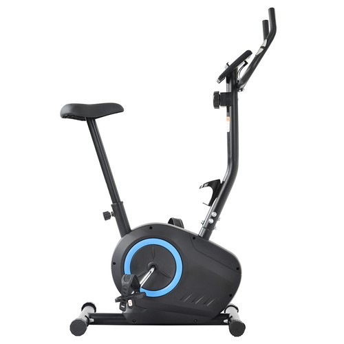 Indoor Ergonomic Exercise Bike Resistance Adjustment Blue