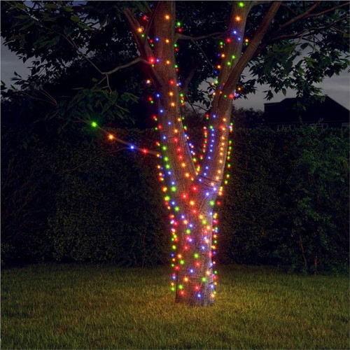 tree trunk lights solar