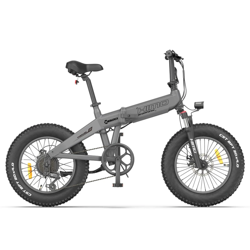 HIMO ZB20 Folding Electric Mountain Bike 350W 20x4.0 Tire Grey