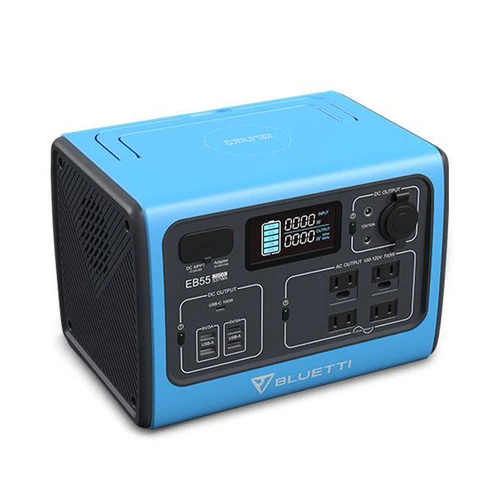 BLUETTI　EB55　ポータブル電源537wh700w BLUETTI ポータブル電源 EB55 | 車中泊 防災グッズ キャンプ道具