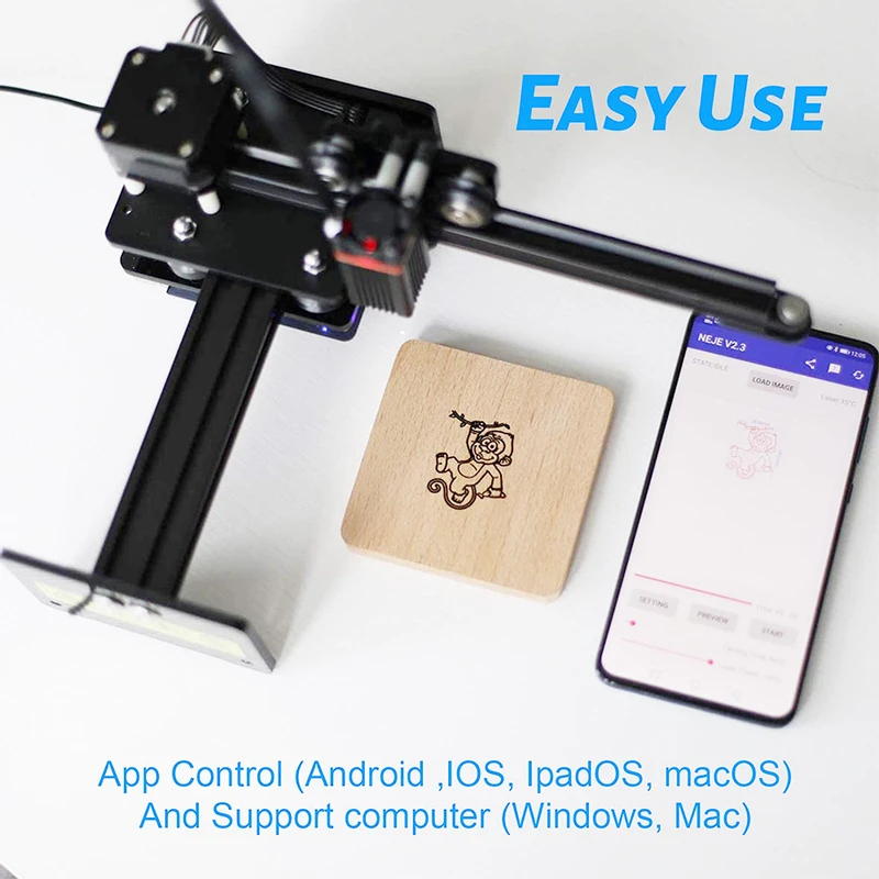 NEJE Master 2 Mini Laser Engraver