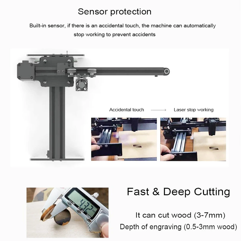 NEJE Master 2S 20W Laser Engraver Cutter