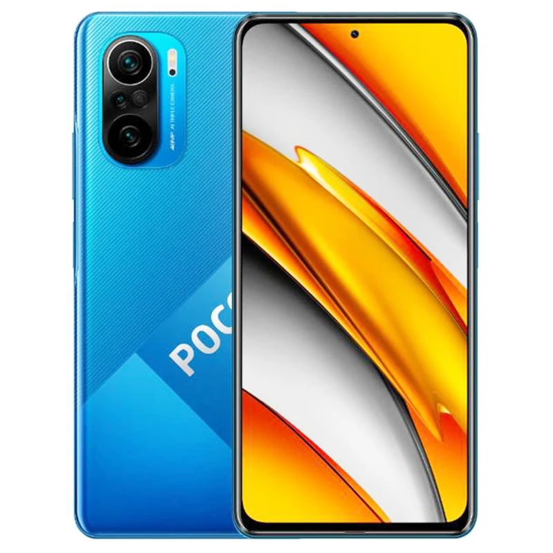 POCO F3 6GB 128GBスマートフォン 青 MIUI 14 スマートフォン本体