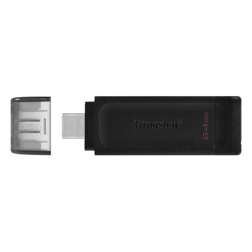 Chiavetta USB Kingston USB Type-C 3.2 Nera