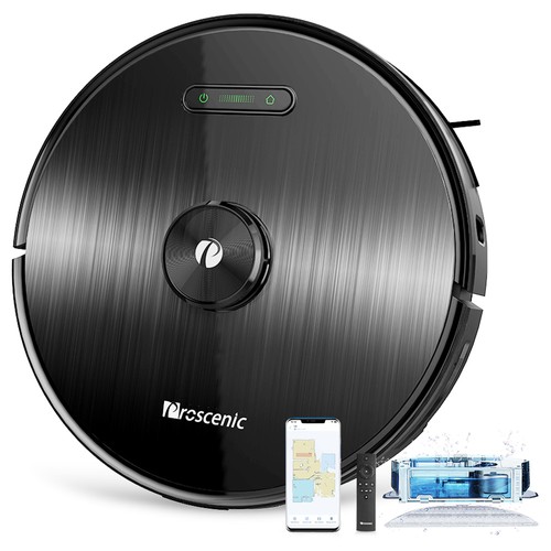 Proscenic M8 Robot Vacuum Cleaner 2 in 1 Vacuuming and Mopping 3000Pa...