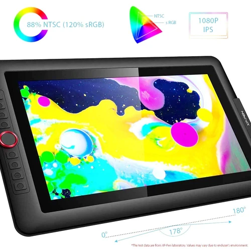 XP-PEN Artist 15.6 Pro Graphic Tablet with 15.6 Inch Display Black