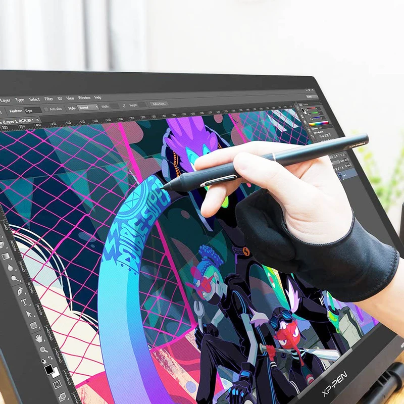 XP-PEN Artist 22 2nd Drawing Tablet with Screen 21.5inch Computer Graphics  Tablet 122% sRGB with 8192 Levels Battery-Free Stylus & XP-PEN Professional  