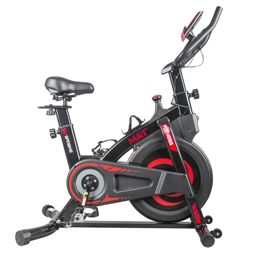 M&T YS-7020 Indoor Cycling Bike Adjustable Handle & Seat Hom...