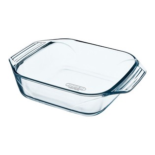 Pyrex Transparent Glass Oven Dish (29 x 23 cm) | Europe