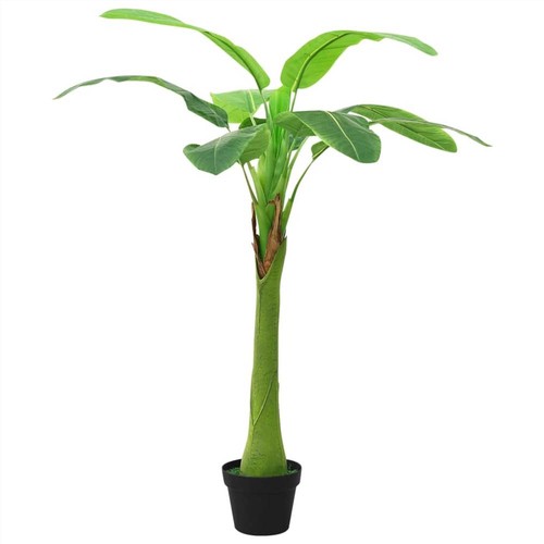 Artificial Banana Tree with Pot 115 cm Green