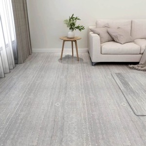 Selfadhesive Flooring Planks 20 pcs PVC 186 m?? Grey