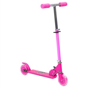 2Wheel Children Scooter with Adjustable Aluminium Handlebar Pink