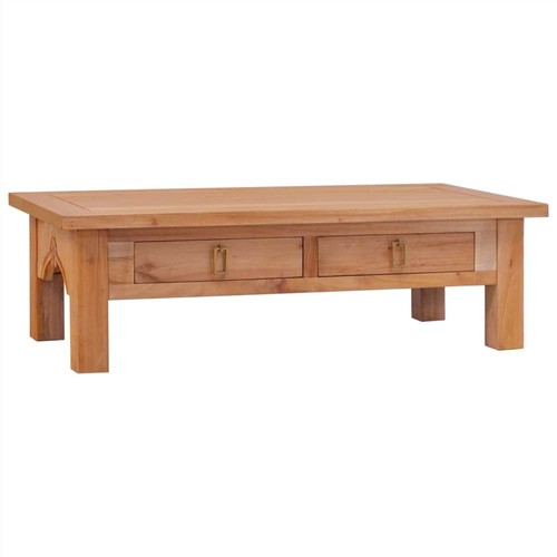 Coffee Table 100x50x30 cm Solid Mahogany Wood