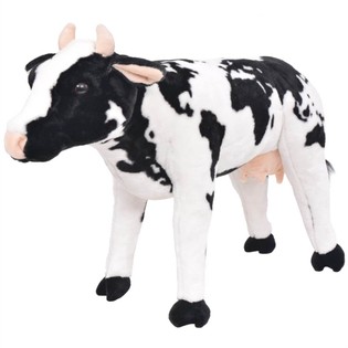 Standing Plush Toy Cow Black and White XXL | Europe