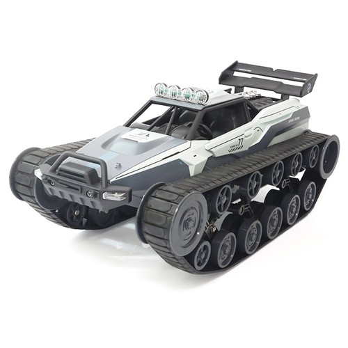 SG 1204 EV2 Uppgraderad 1/12 2,4G RC Tank 30km/h High Speed Drift Electric Arroy Vehicle RTR - Grå Vit