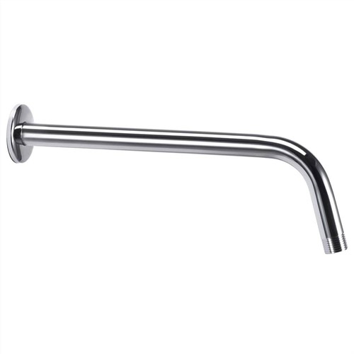 Shower Support Arm Round Stainless Steel 201 Silver 30 cm