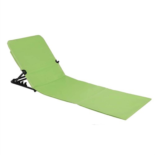 423982 HI Foldable Beach Mat Chair PVC Green