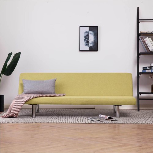 Sofa Bed Green Fabric