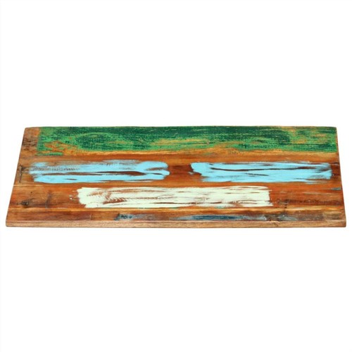 Rectangular Table Top 60x90 cm 25-27 mm Solid Reclaimed Wood