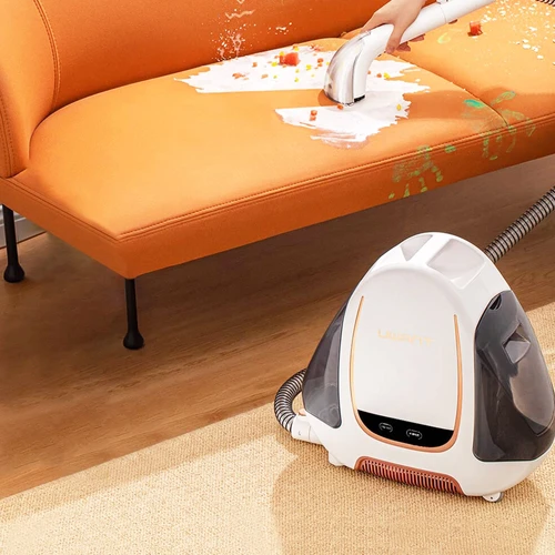 UWANT Portable Carpet and Upholstery Cleaner Machine, Small Handheld Rug  Spot Cleaner with Self-Cleaning Feature