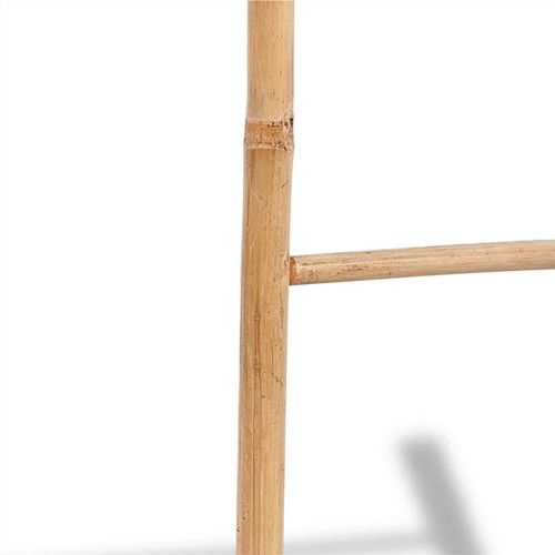 Handtuchleiter aus Bambus mit 6 Sprossen