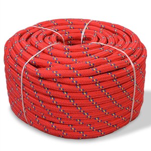 Marine Rope Polypropylene 18 mm 50 m Red
