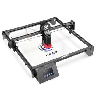 LONGER RAY5 5W Laser Engraver, 3.5inch Touch Screen, Offline Carving, Ultrafine Focused Laser, 32-Bit Chipset, Upgradable Laser Module, Compatible with Windows/MAC/Linux System