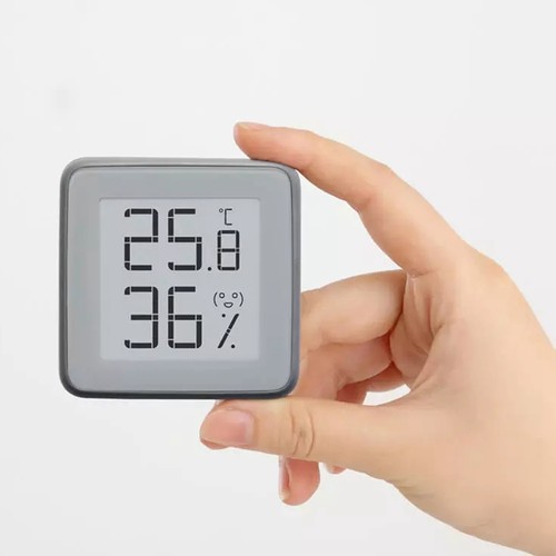 Youpin Miaomiaoce E-Link INK Bildschirmanzeige Digitales Feuchtigkeitsmessgerät Hochpräzises Thermometer Temperatur Luftfeuchtigkeit
