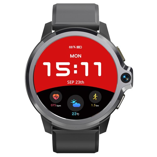 その他 KOSPET Prime S Kospet Prime S 4G LTE Watch Phone 1.6 Inch SC9832E Black