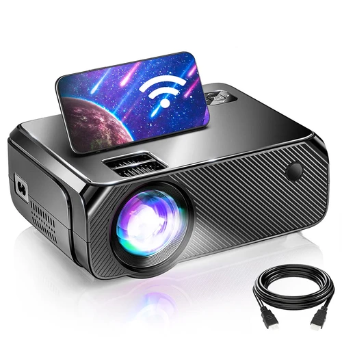 bomaker 720p wireless led projector