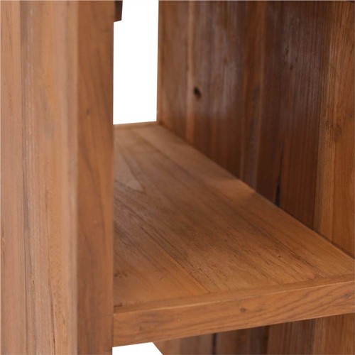 Nachttisch 20x35x50 cm Massives Teakholz