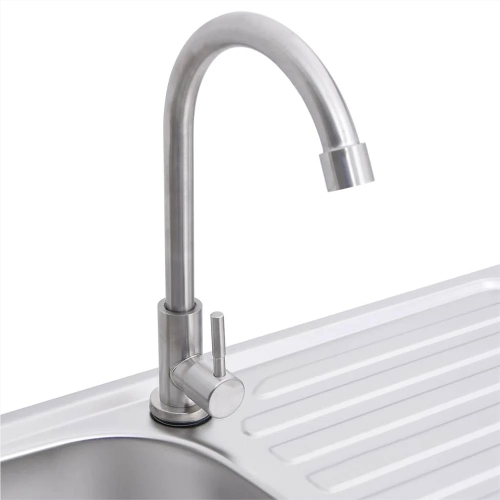 RV Lavabo à main en acier inoxydable pour caravane ou bateau avec