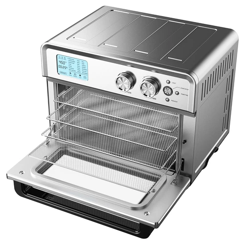 Calmdo CD-AF25EU 1800W 25L Extra-Large Air Fryer Toaster Oven, 12