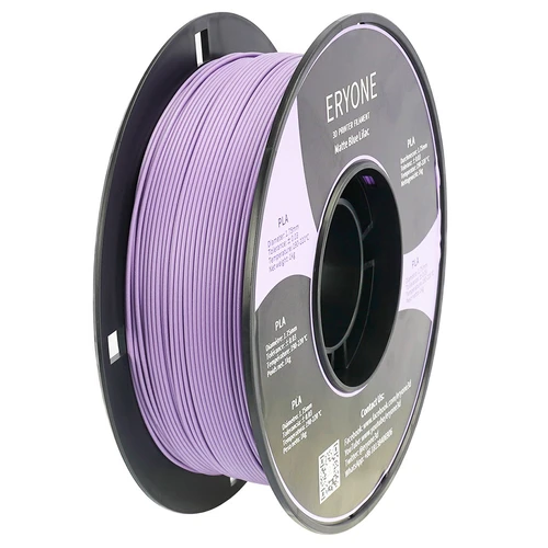 4kg ERYONE Matte PLA Filament White Black Aqua Blue Lilac Purple