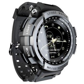 LOKMAT MK28 Bluetooth-Smartwatch Schwarz