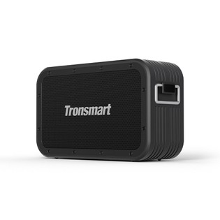 Tronsmart Force Max 80W Portable Outdoor Speaker, Tri-frequency Audio, 2.2 Channel,TWS, Tri-bass EQ Effects, Max 13H Playtime, IPX6, Built-in Powerbank, Portable Strap for Outdoor Activities