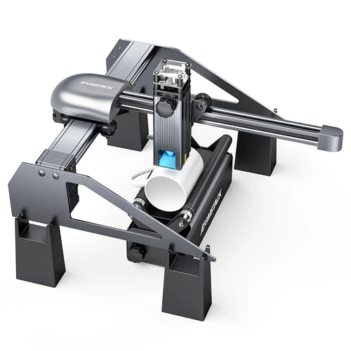 ATOMSTACK Portable Laser Engraving Machine P7 30W, Mini Laser Engraver 5W  Output Power for Metal Engraving, Wood Laser Cutting, Eye Protection