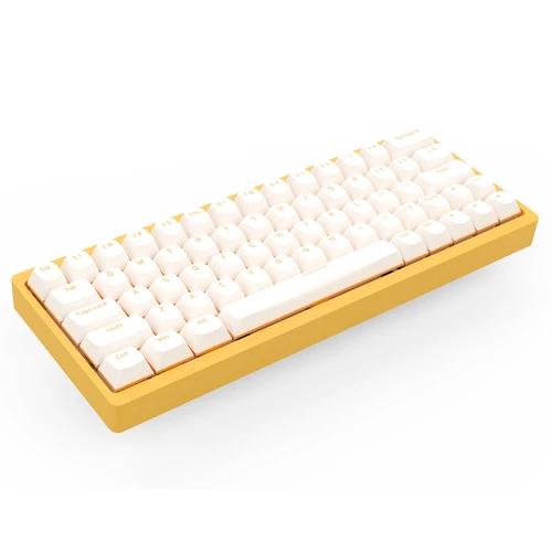 AJAZZ AC064 RGB Mechanical Keyboard DIY Customized Banana (Geekbuying China)