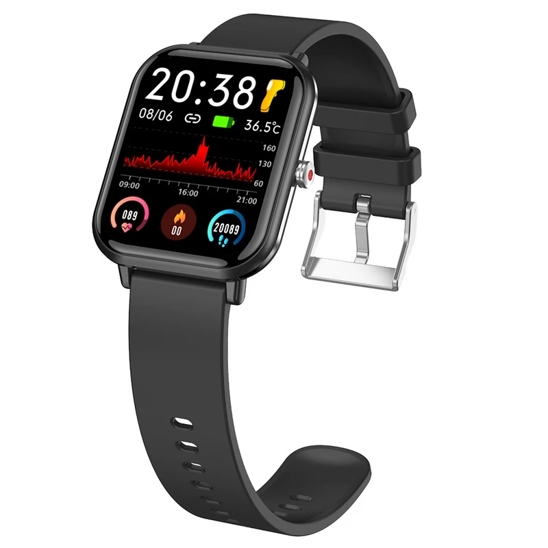 Q9 Pro Smartwatch 1.7 Inch Large Touch Screen Black