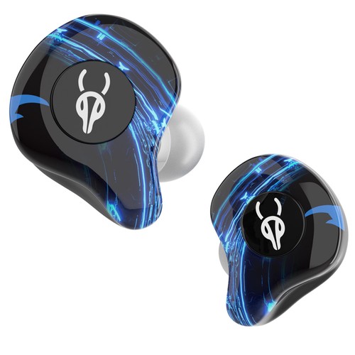 Sabbat G12 Elite TWS Kabelloser Bluetooth-Kopfhörer, Gaming, Musik, zwei Modi, Rauschunterdrückung, Kopfhörer mit Mikrofon – Blau