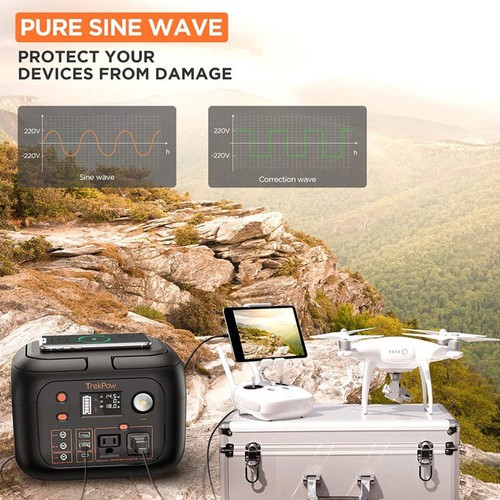 TrekPow 296WH 80000mAh Portable Power Station Solar Generator