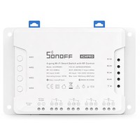 Get 2% Discount on SONOFF 4CH PRO R3 4 gang Wi Fi smart switch with RF control