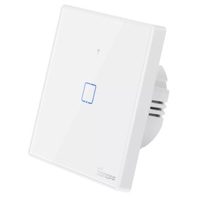 SONOFF T0EU1C-TX Interruptor de luz de pared WiFi inteligente de 1 bandas
