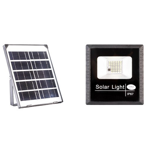 25W-44 Lights Solar-Projektionslampe für den Außenbereich mit ferngesteuerter Lichtsteuerung und Timing IP67 wasserdicht