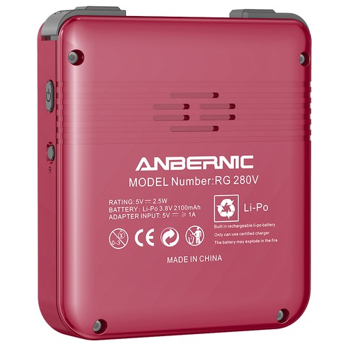 ANBERNIC RG280V 16GB Retro Game Console Gold