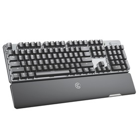 GameSir GK300 Kabellose mechanische Gaming-Tastatur, Space Grau