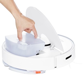 Roborock Q7 Max Robot Vacuum Cleaner 2 In 1 Vacuuming and Mopping 4200Pa Powerful Suction LDS Navigation 3D Mapping with 470ml Dustbin 350ml Water Tank 5200mAh Battery APP Control- White