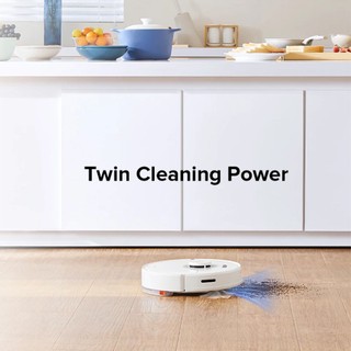 Roborock Q7 Max Robot Vacuum Cleaner 2 In 1 Vacuuming and Mopping 4200Pa Powerful Suction LDS Navigation 3D Mapping with 470ml Dustbin 350ml Water Tank 5200mAh Battery APP Control- White