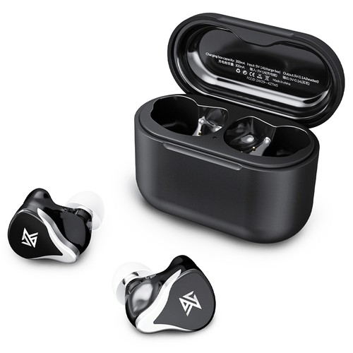 KZ Z3 Kabelloser Kopfhörer BT 5.2 mit Mic Touch Control Hybrid In-Ear-Ohrhörer für Outdoor-Sportarten – Schwarz