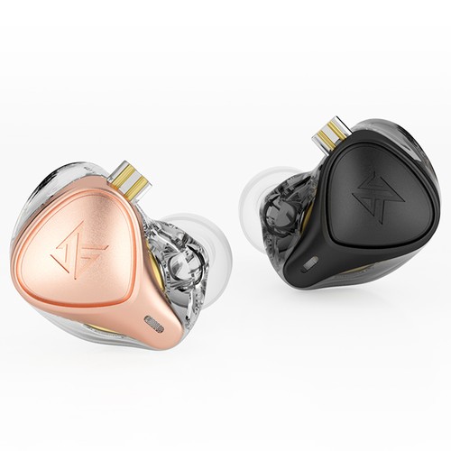 KZ ZEX Pro Trådbundna hörlurar In-Ear Electrostatic Dynamic & Balanced Löstagbar Kabel Hörlurar Brusreducering - Svart